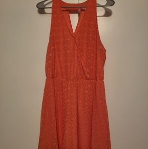 Candie's coral lace dress. Juniors size XL